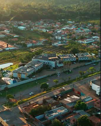 Localização do hotel em Parauapebas