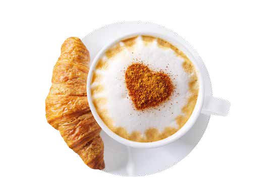 Cappuccino e croissant